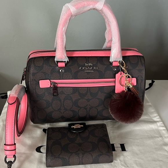 Coach Rowan Satchel and Wallet - Picture 1 of 11